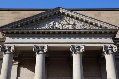 Almanya 'nın Wuppertal şehri. Haus Der Jugend (Gençlik Evi), Barmen bölgesinin kültürel mekanı..