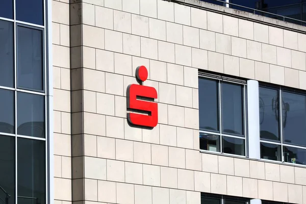 Wuppertal Germania Settembre 2020 Sparkasse Savings Bank Building Wuppertal Germania — Foto Stock