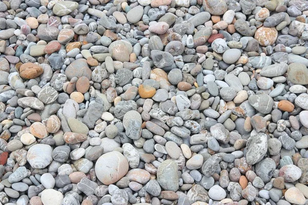 Pebbly Beach Background Crete Greece Shingle Beach — Stock Photo, Image