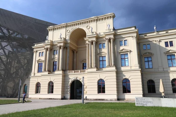 Dresden Allemagne Mai 2018 Musée Histoire Militaire Bundeswehr Dresde Allemagne — Photo