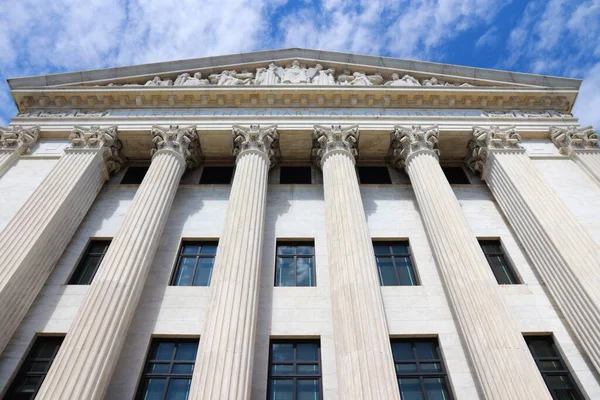 Corte Suprema Estados Unidos Edificio Del Juzgado Washington — Foto de Stock