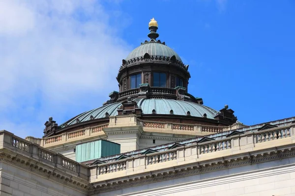 Kongressbiblioteket Washington Amerikanska Kulturella Landmärke Washington — Stockfoto