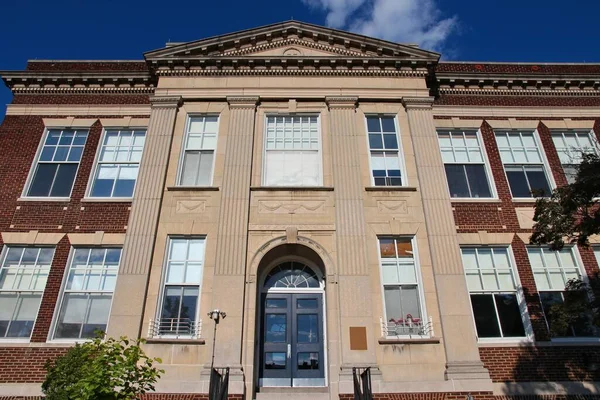 Escola Católica Washington Holy Trinity Elementary School Edifício Histórico — Fotografia de Stock