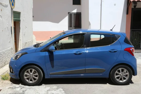 Nardo Talya Mayıs 2017 Nardo Talya Hyundai I10 Küçük Şehir — Stok fotoğraf