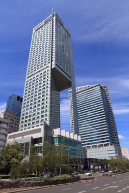 WARsaw, POLAND - 19 Haziran 2016: Varşova, Polonya 'daki Kıtalararası Otel. Kıtalararası Otel Grubu 'nun (IHG) dünya çapında 180 oteli vardır..
