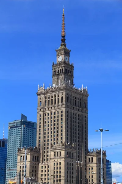 Warsaw Poland Haziran 2016 Polonya Nın Varşova Kentinde Bulunan Kültür — Stok fotoğraf