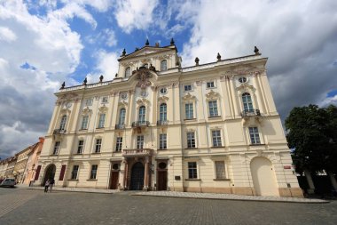 Çek Cumhuriyeti, Prag 'daki Başpiskopos Sarayı. Hradcany Bölgesi.