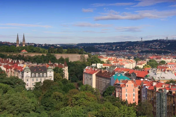 Nusle Bezirk Von Prag Tschechische Republik Stadtbild Von Prag — Stockfoto