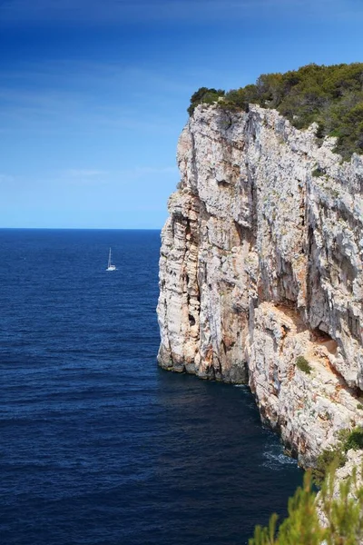 Kroatien Klippen Des Naturparks Telascica Geschütztes Naturgebiet Innerhalb Des Nationalparks — Stockfoto