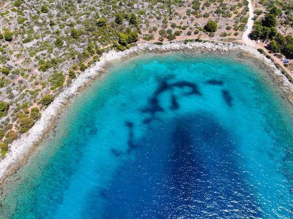 クロアチアのマーテル島 クロアチアのパラダイス海岸 美しい隠された入り江 — ストック写真
