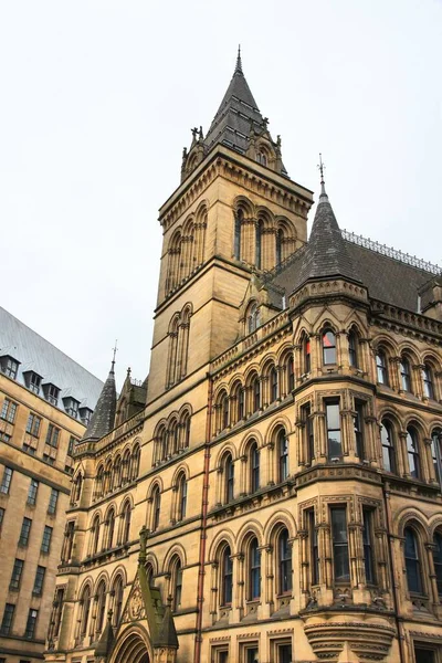 Câmara Municipal Manchester Edifício Governo Local Manchester Reino Unido — Fotografia de Stock