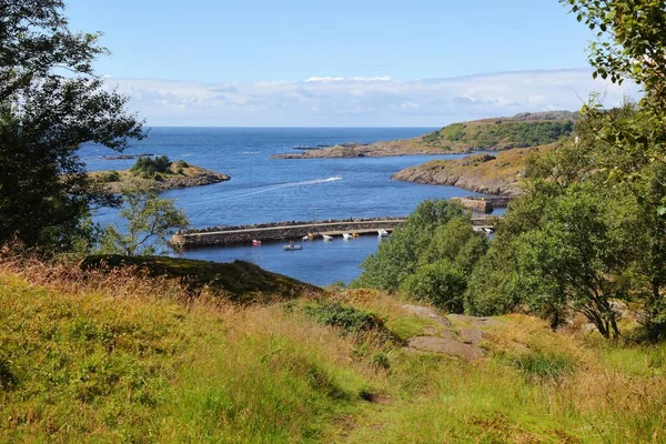 Port Rybacki Norwegii Port Sogndalstrand Hrabstwie Rogaland — Zdjęcie stockowe