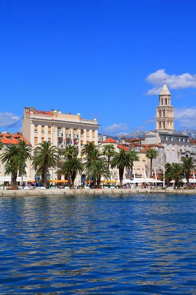 Dividida Ciudad Vieja Croacia Monumento Del Patrimonio Mundial Unesco —  Fotos de Stock