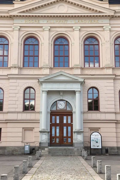 Norrkoping Sweden Августа 2018 Года Geer Gymnasiet Geer High School — стоковое фото