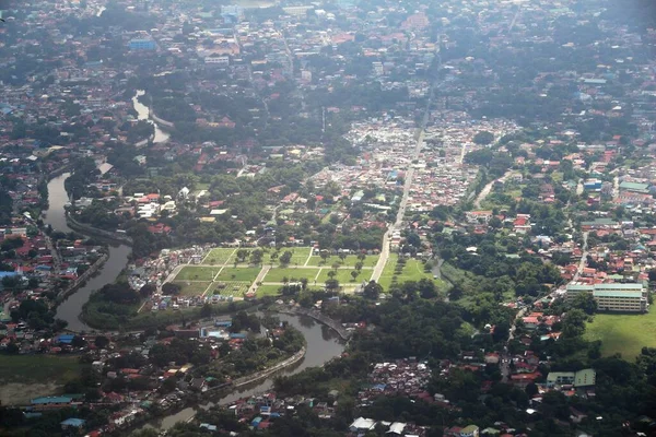Imus Town Imus River Cavite Province Philippines Aerial View — Stock Photo, Image