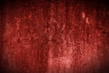 Kırmızı grunge dokusu. Beton duvar grunge arka planı. Sıkıntılı koyu doku.
