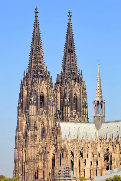 Kölner Wahrzeichen Unesco Weltkulturerbe Deutschland Kölner Dom — Stockfoto