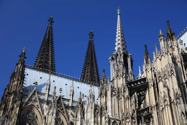 Monumento Colonia Alemania Patrimonio Humanidad Por Unesco Alemania Catedral Koeln —  Fotos de Stock