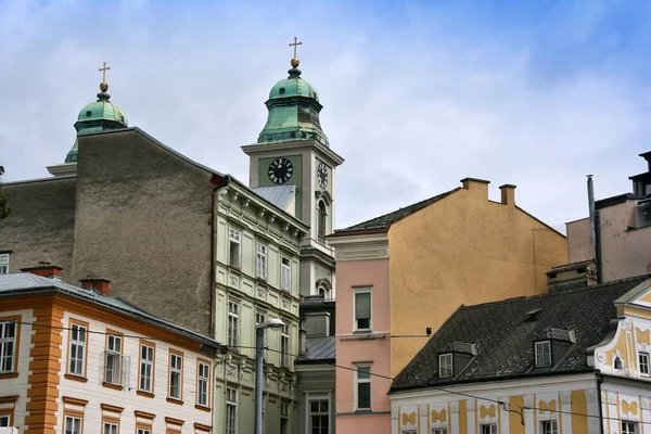 Linz City Austria Old Town Architecture Skyline — Stockfoto