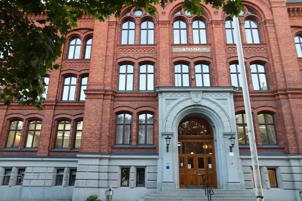 Norra Real Gymnasium Stockholm Sweden High School Oldest Upper Secondary — Fotografia de Stock