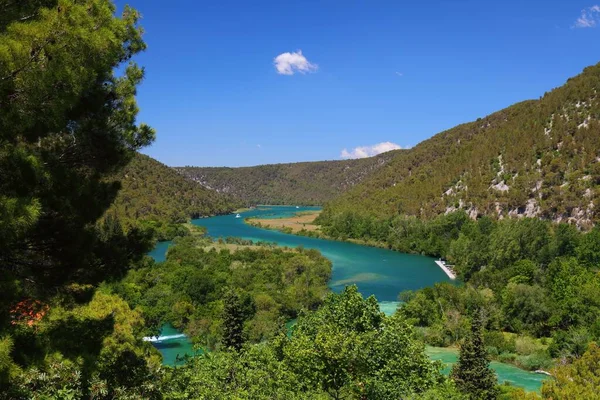 Krka River Krka National Park Croatia Landscape Croatia — 图库照片