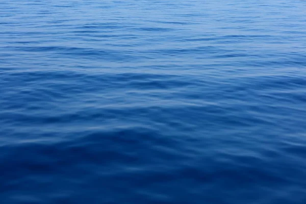 Głęboko Błękitna Powierzchnia Morza Tło Morza Adriatyckiego — Zdjęcie stockowe