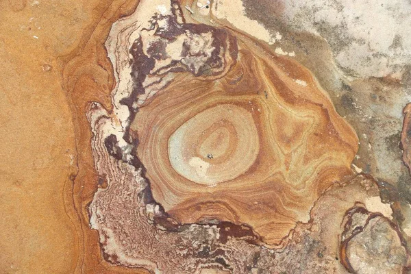 叶赫留地质公园的砂岩层背景 台湾地质学 — 图库照片