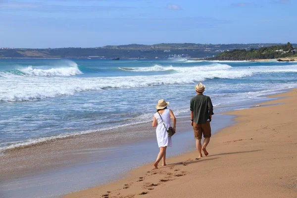 Kenting Taiwan November 2018 Touristen Besuchen Den Strand Kenting Taiwan — Stockfoto