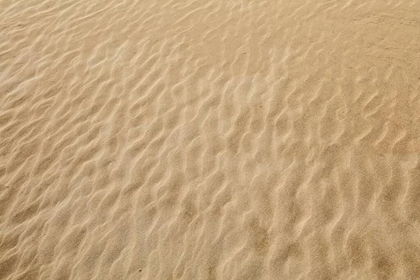 Textura Padrão Areia Marrocos Deserto Areia Ondulações Fundo — Fotografia de Stock