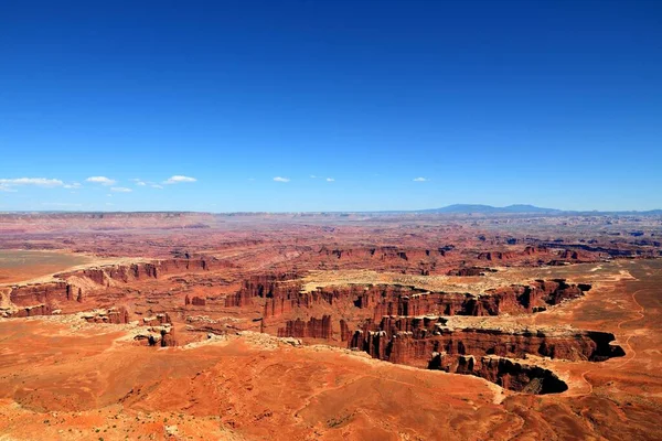 Natureza Americana Parque Nacional Canyonlands Moab Utah Ilha Distrito Céu — Fotografia de Stock