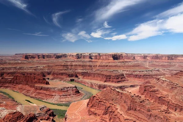 Paisaje Del Cañón Dead Horse Point State Park Utah Estados —  Fotos de Stock