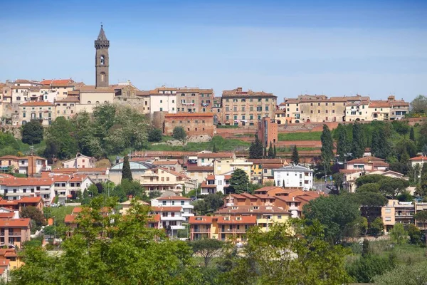Tuscany Medieval Town Peccioli Townscape Italy — Stock Photo, Image