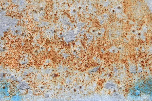 Rusty Kovové Pozadí Špinavé Ocelové Plechy Textury — Stock fotografie