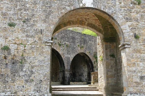 Volterra Italia Ciudad Medieval Toscana Ciudad Murallas Puerta — Foto de Stock