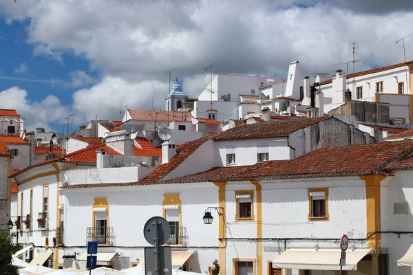 Evora Old Town Portugalsku Seznam Světového Kulturního Dědictví Unesco — Stock fotografie