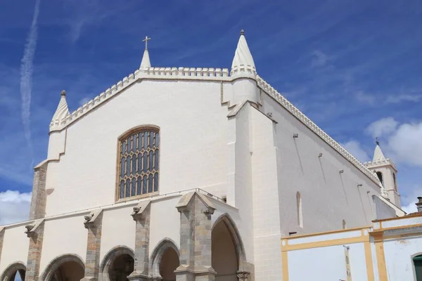 ポルトガルのエヴォラ町 聖フランシスコ教会 Igreja Sao Francisco — ストック写真