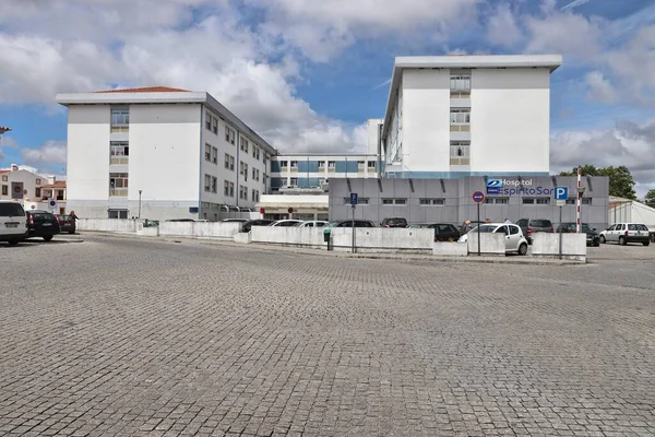 Evora Portugalia Czerwiec 2018 Szpital Ducha Świętego Portugalski Szpital Espirito — Zdjęcie stockowe