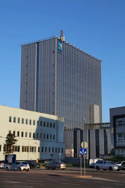 Rybnik Polska Maj 2021 Biurowiec Business Center Rybniku Rybnik Jest — Zdjęcie stockowe