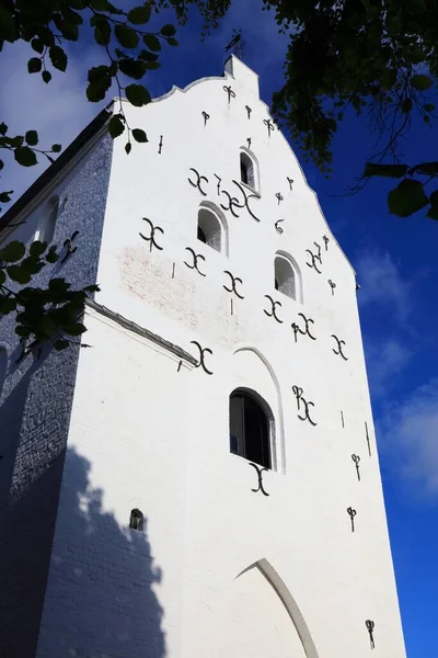 Hjorring Danimarka Aziz Catherine Kilisesi Aziz Catharine Kirke Kuzey Jutland — Stok fotoğraf