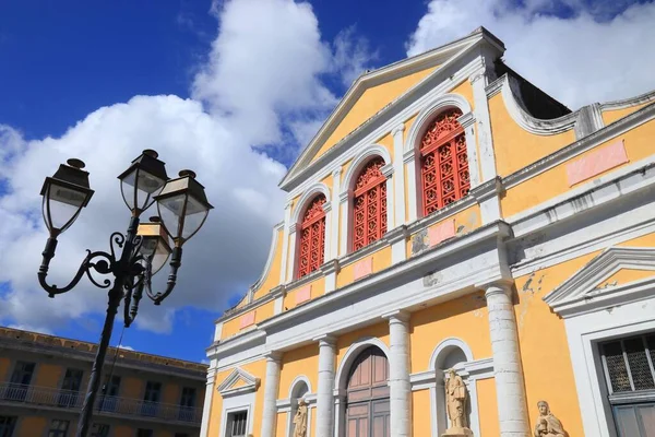 Bir Pitre Göster Guadeloupe Büyük Şehri Peter Paul Katolik Kilisesi — Stok fotoğraf
