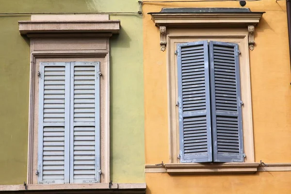 Modena Itália Região Emília Romanha Arquitetura Mediterrânica Colorida — Fotografia de Stock
