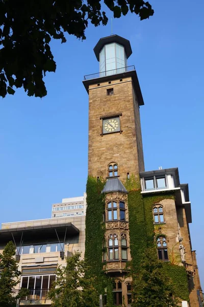 Hagen Şehri Almanya Eski Belediye Binası Almanca Rathaus — Stok fotoğraf
