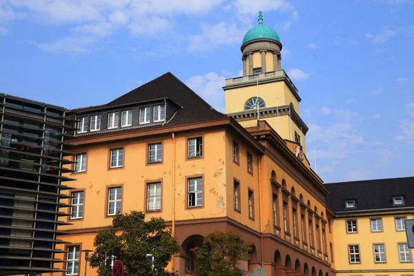 Ciudad Witten Alemania Ayuntamiento Rathaus — Foto de Stock