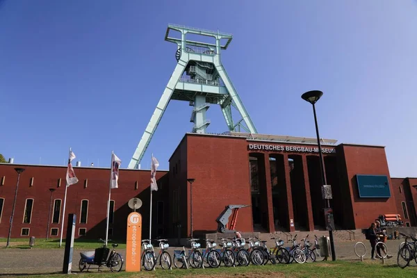 Bochum Niemcy Wrzesień 2020 Ludzie Odwiedzają Niemieckie Muzeum Górnictwa Deutsches — Zdjęcie stockowe