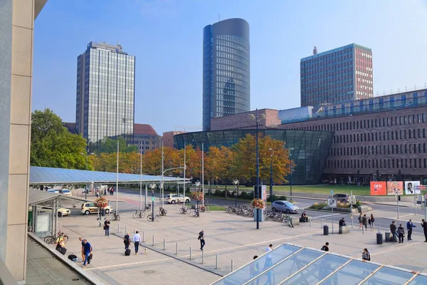 Dortmund Germania Settembre 2020 Gente Visita Centro Dortmund Germania Dortmund — Foto Stock