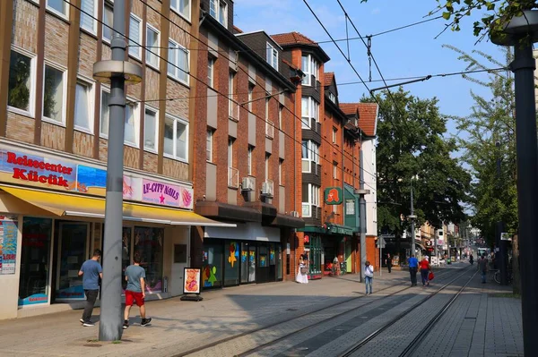 Witten Deutschland September 2020 Straßenansicht Der Wittener Innenstadt Witten Ist — Stockfoto