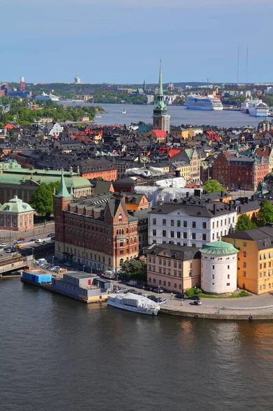 斯德哥尔摩老城 格姆拉斯坦 瑞典首都城市 — 图库照片