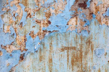 Grunge metal paslı arka plan. Endüstriyel metal paslı doku. Klasik çelik arkaplan.