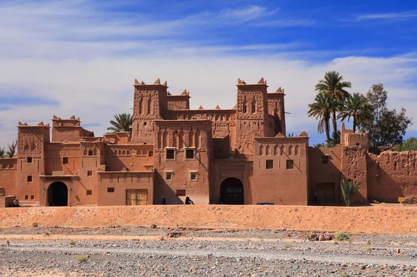 Kasbah Amridil Maroko Ufortyfikowana Rezydencja Maroku Wykonana Cegły Błotnej Skoura — Zdjęcie stockowe