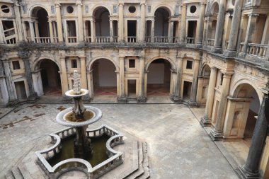 Tomar Manastırı. Tomar Manastırı - Portekiz 'deki Tapınak Şövalyeleri Manastırı. UNESCO Dünya Mirası Alanı.